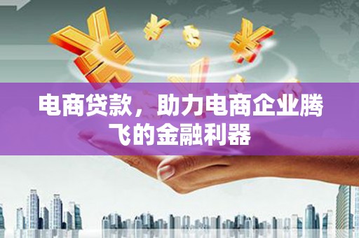 新界电商贷款，助力电商企业腾飞的金融利器