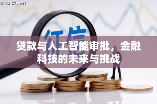 新界贷款与人工智能审批，金融科技的未来与挑战