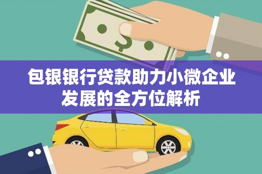 新界包银银行贷款助力小微企业发展的全方位解析