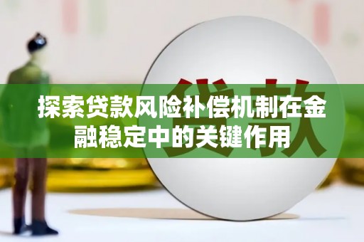 新界探索贷款风险补偿机制在金融稳定中的关键作用