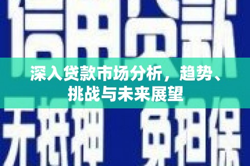 新界深入贷款市场分析，趋势、挑战与未来展望