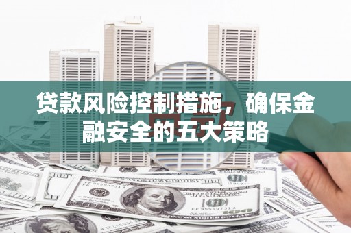 新界贷款风险控制措施，确保金融安全的五大策略
