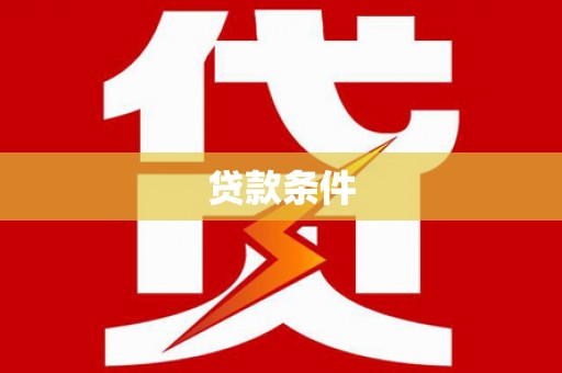 新界贷款条件