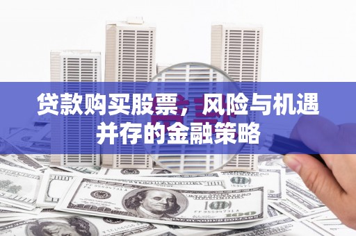 新界贷款购买股票，风险与机遇并存的金融策略