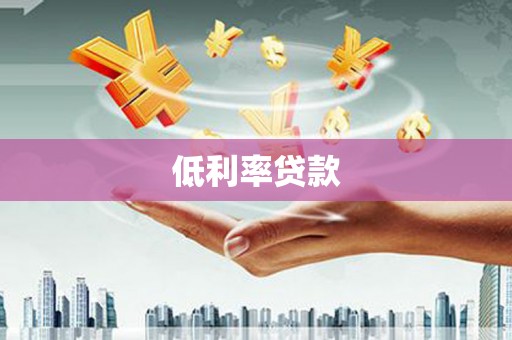 新界低利率贷款